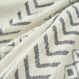 Tribal-Inspired Geometric Sofa Cover