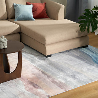 Waterproof Modern Watercolor Lightweight Rug