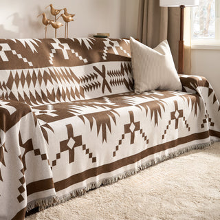 Tribal Pattern Couch Cover -Final Sale