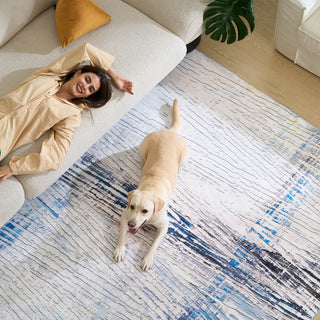 Waterproof Modern Reflection Lightweight Rug