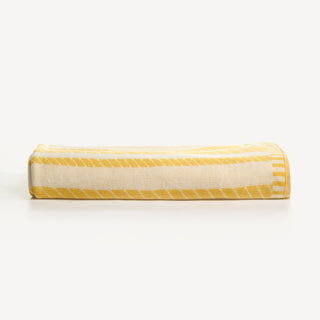 Double-Layered Striped Throw