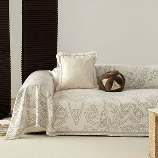 Reversible Jacquard Chenille Sofa / Couch Cover - Limited Time Offer