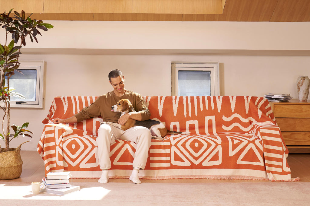 Geometric Boho Style Sofa/Couch Cover – Slashop.Inc