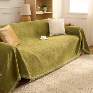 Cozy Luxe Chenille Scratch-Resistant Sofa/Couch Cover
