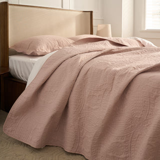 Blush Harmony Quilt Set