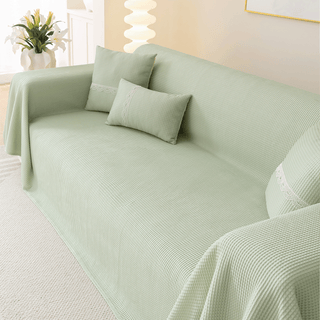 Waffle Weave Sofa Cover