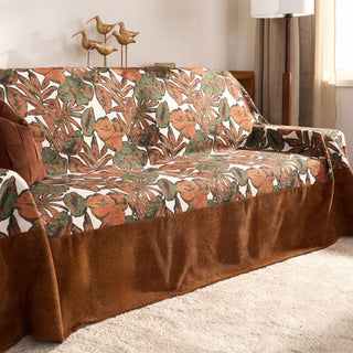 Fall Escape Autumn Leaves Sofa Cover