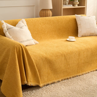 Cozy Luxe Chenille Scratch-Resistant Sofa/Couch Cover