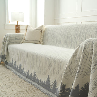 Forest Silhouette Sofa Cover