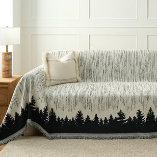 Forest Silhouette Sofa Cover