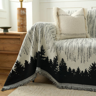 Forest Silhouette Sofa Cover