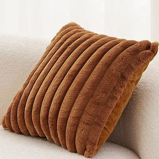 Faux Fur Throw Pillow Cover - Final Sale