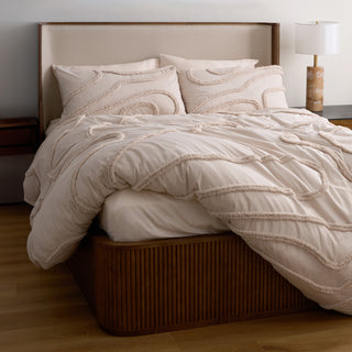 Tufted Weave Duvet Cover Set