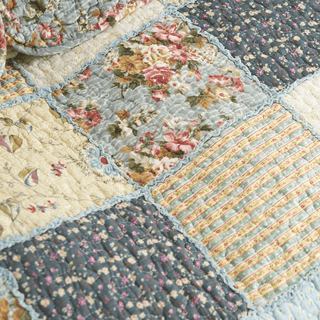 Vintage Florals Cotton Sofa Cover