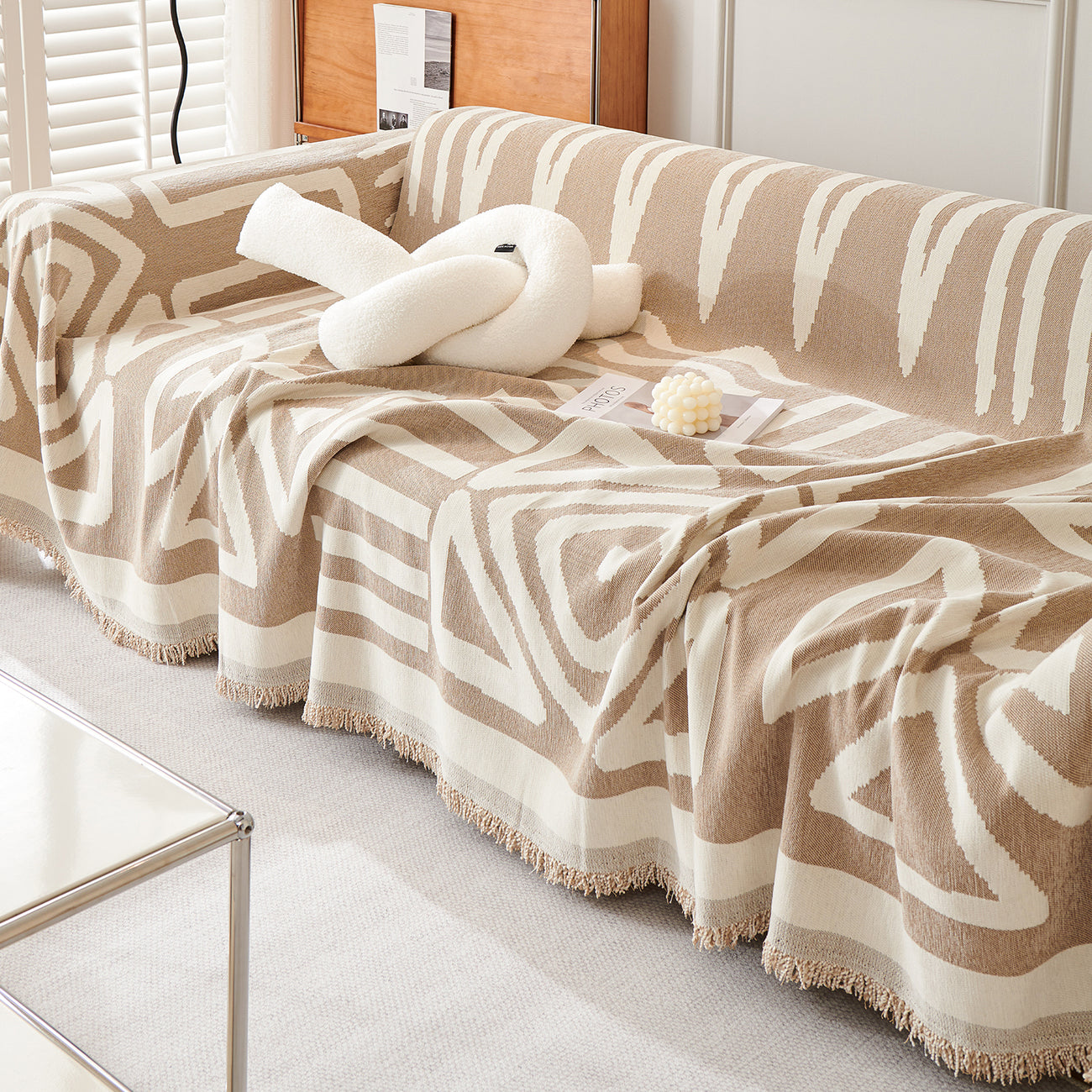 Geometric Boho Style Sofa/Couch Cover - Limited Time Offer – Slashop.Inc