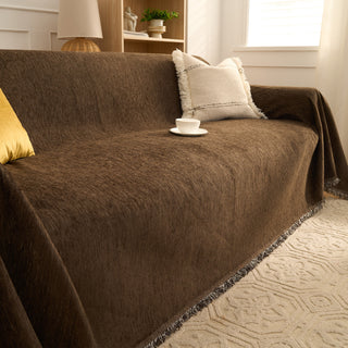 Cozy Luxe Chenille Scratch-Resistant Sofa/Couch Cover