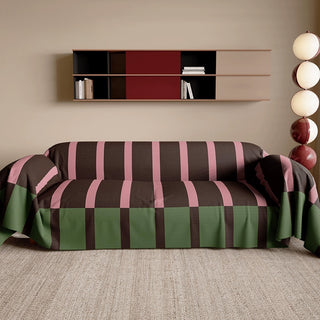 Modern Striped Bold Sofa Cover Anti-Spill Lightweight Stylish Easy-to-Clean Couch Protection for a Cozy Home Upgrade