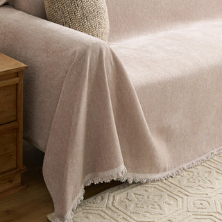 Smooth Mocha Sofa Cover