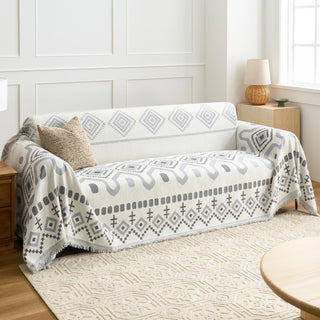 Geometric Boho Sofa Cover - Final Sale