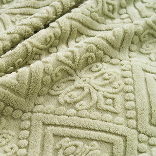 Oriental Elegance Embossed Fleece Blanket