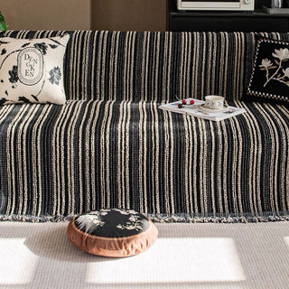 Textured Stripe Sofa/Couch Cover