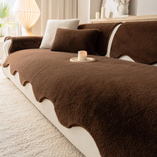 Cozy Wave Mink-Fleece Nonslip Sofa/Couch Cover - Limited Time Offer