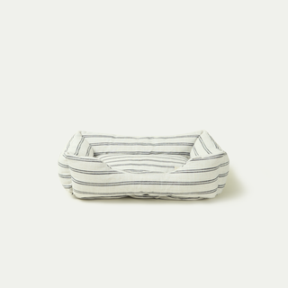 Striped All-Seasons Pet Bed