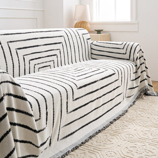 Chic Square Pattern Sofa / Couch Cover