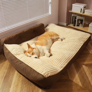 All Seasons Thickened Large Washable Cat & Dog Pillow Bed