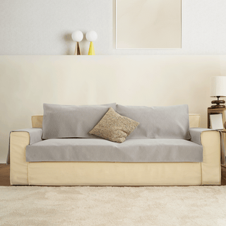 Anti-Scratch Wood Grain Sofa Cover