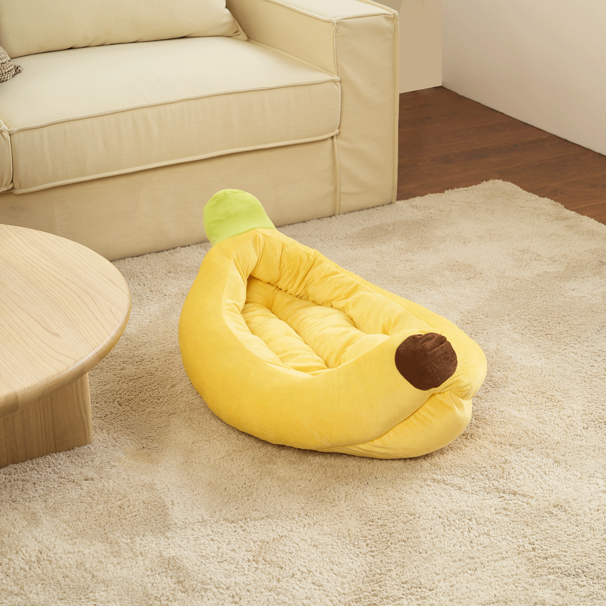 Banana Split Dog Cat Bed