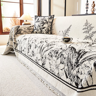 Botanical Elegance Sofa Cover