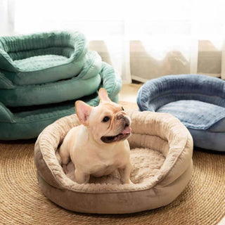 Comfort Round Nest Orthopedic Support Warm Dog & Cat Bed