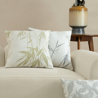 Cooling Bamboo Leaves Cushion Covers