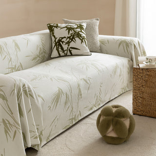 Cooling Bamboo Leaves Sofa / Couch Cover