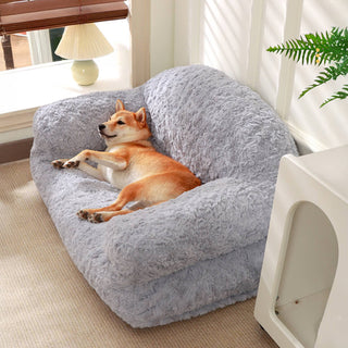 Cozy Full Support Warm Removable Washable Dog & Cat Sofa Bed