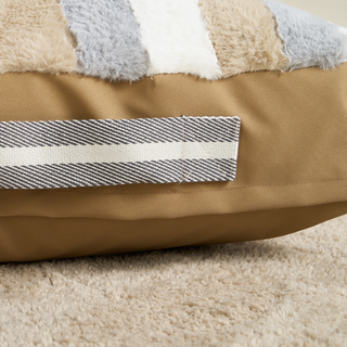 Deluxe Striped Pillow Bed
