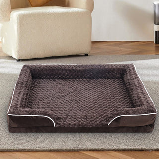 Detachable Waterproof Full Surround Support Orthopedic Dog Bed