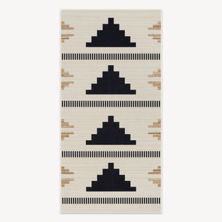 Easy Clean Rug Aztec Horizon Spillproof Boho Bedroom Area Rug