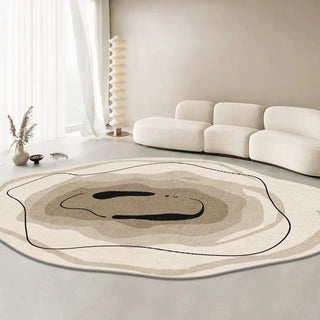 Easy Clean Rug Chic Dune Whisper Accent Spillproof Pet-Friendly Modern Living Room Bedroom Rug