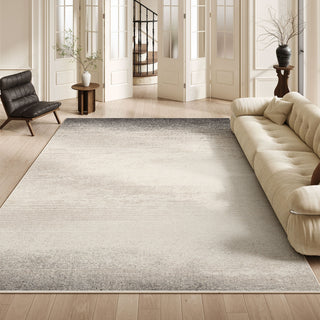 Easy Clean Rug Chic Gradient Whisper Spillproof Pet-Friendly DesignerLiving Room Bedroom Rug