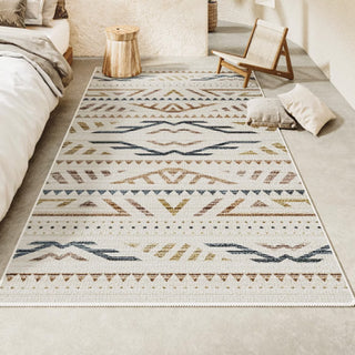 Easy Clean Rug Desert Oasis Spillproof Boho Bedroom Area Rug