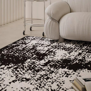 Easy Clean Rug Modern Abstract Area Spillproof Modern Bedroom Living Room Area Rug