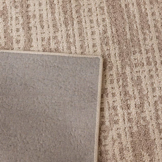 Easy Clean Rug Soft Beige Textured Spillproof Pet-Friendly Cozy Living Room Large Area Rug