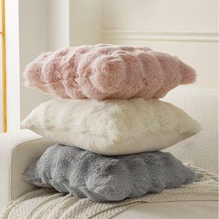 Faux Fur Throw Pillow Cover - Final Sale