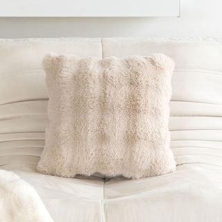 Faux Fur Throw Pillow Cover - Final Sale