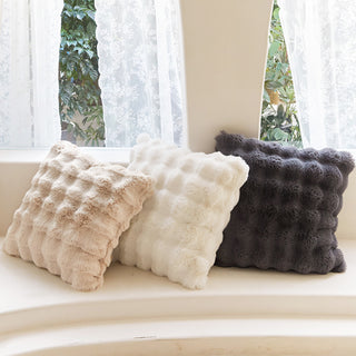 Faux Fur Throw Pillow Cover - Final Sale