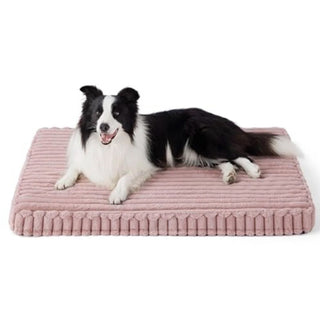 Faux Rabbit Fur Warm Washable Orthopedic Dog & Cat Bed