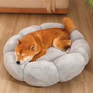 Flower Warmth Full Support Washable Decoration Dog & Cat Bed