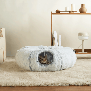 2-in-1 Fold 'n' Snuggle Cat Tunnel